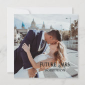 Fun Bold Modernes farbiges Brautparty Einladung (Rückseite)