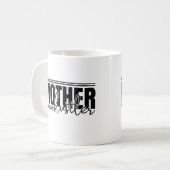 Fun Bold Mutter Hustler Kaffeetasse (Vorderseite Links)