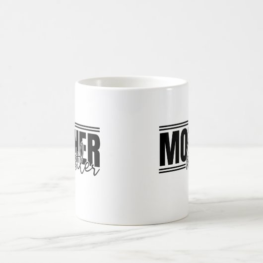 Fun Bold Mutter Hustler Kaffeetasse (Mittel)