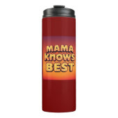 Fun & Bold Retro-Wärmespeicher Thermosbecher (Vorderseite)