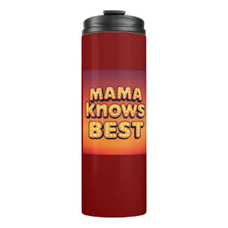 Fun & Bold Retro-Wärmespeicher Thermosbecher
