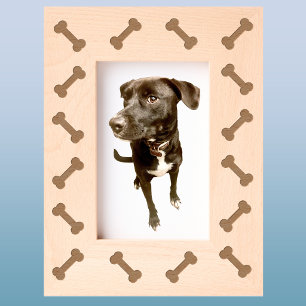 Fun Bones Dog Geätzte Rahmen