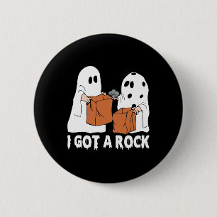 Fun Boo Ghost Beängstigend Got ich Rock Halloween Button