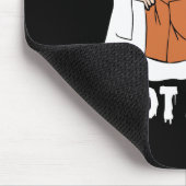 Fun Boo Ghost Beängstigend Got ich Rock Halloween Mousepad (Ecke)