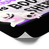 Fun-Boo-Halloween-Ghost-Medikamentenüberdosis ist  Poster (Ecke)