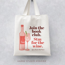 Fun Book Club Tote Bag Tragetasche