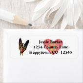 Fun Boston Terrier Rücksendeadresse (Insitu)