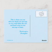 Fun Bounce House Jungs danken Ihnen Postcard Postkarte (Rückseite)