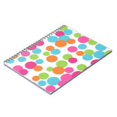 Fun Bouncing Dots Notebook Notizblock (Linke Seite)