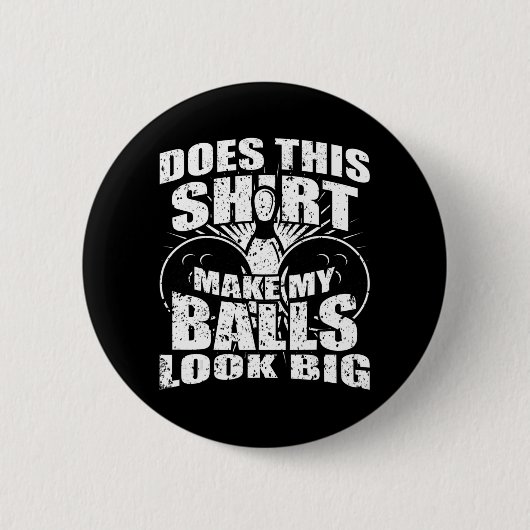 Fun Bowling Ball - Gag Gift Bowling für Männer Button (Vorderseite)