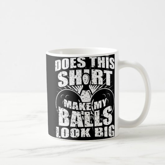 Fun Bowling Ball - Gag Gift Bowling für Männer Kaffeetasse (Rechts)