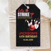 Fun Bowling party for Kids Geschenkanhänger