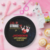 Fun Bowling party for Kids Pappteller (Party)