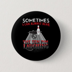 Fun Bowling Ten Button Design