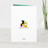 Fun Boxer Dog Weihnachten war ich gut geklappt Kar (Rückseite)