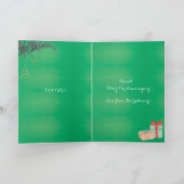 Fun Boxer Dog Weihnachten war ich gut geklappt Kar (Innenseite)