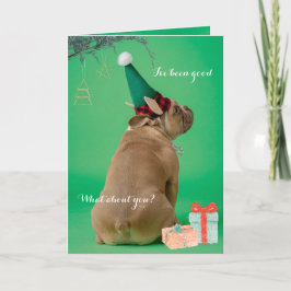 Fun Boxer Dog Weihnachten war ich gut geklappt Kar