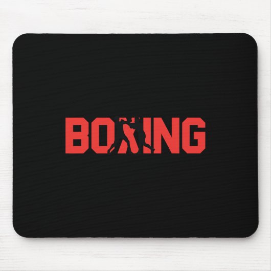 Fun Boxing-Geschenk Sparring-Partner Boxer Mousepad (Vorne)