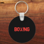 Fun Boxing-Geschenk Sparring-Partner Boxer Schlüsselanhänger (Vorderseite)