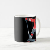 Fun Boy Kid Ice Hockey Dab Apparel Dabbing Player Kaffeetasse (VorderseiteRechts)