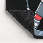 Fun Boy Kid Ice Hockey Dab Apparel Dabbing Player Mousepad (Ecke)