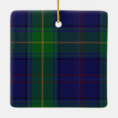 Fun Boyle Scottish Clans Kelburn Castle Tartan Keramikornament (Rückseite)