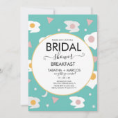 Fun Brautparty Frühstück Eier Brunch Einladung (Vorderseite)