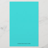 Fun Brautparty Word Games Türkis (Rückseite)