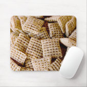 Fun Breakfast Weizen Quadrate Foto Mousepad (Mit Mouse)