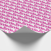 Fun Bride Geschenkpapier (Ecke)