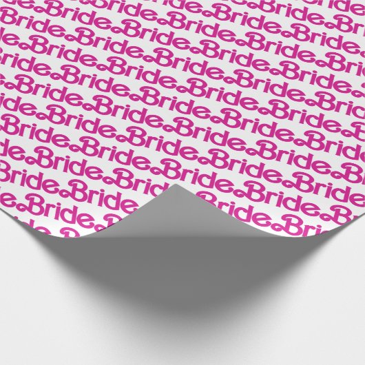Fun Bride Geschenkpapier (Ecke)