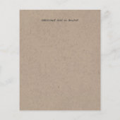 Fun Bride Groom Girl Wedite Einladung Handgezeichn (Rückseite)