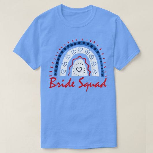 Fun Bride Squad Junggeselinnen-Abschied Crew passt T-Shirt (Design vorne)