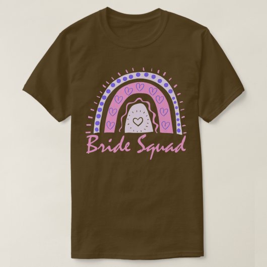 Fun Bride Squad Junggeselinnen-Abschied Crew passt T-Shirt (Design vorne)