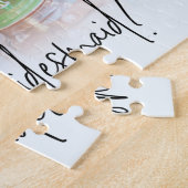 Fun Bridesmaid Vorschlag Custom Foto Puzzle (Seite)