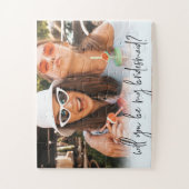 Fun Bridesmaid Vorschlag Custom Foto Puzzle (Vertikal)