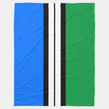 Fun Bright Blue Green Schwarz-weiß Racing Streifen