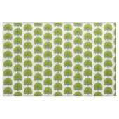 Fun bright bright peacock bird Illustration Stoff (Fat Quarter (45,7 x 55,9 cm))