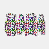 Fun Bright farbenfroh Modernes Party Muster Geschenkschachtel (Ungefaltet)