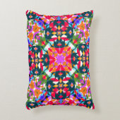 Fun Bright Muster Moderne eklektische Dopamindekor Dekokissen (Vorderseite(Vertikal))