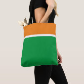 Fun Bright Orange Kelly Green White Sportränke Tasche (Von Nahem)
