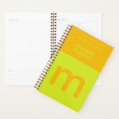 Fun Bright Personalisiert Planner Custom Monogram Planer (Anzeige)