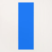 Fun Bright Red White Blue Modern Racing Streifen Yogamatte (Rückseite)