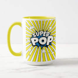 Fun Bright Sunshine SUPER POP! Comic Book Pop Art  Tasse