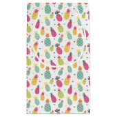 Fun Bright tropisches Ananas Muster Kleine Geschenktüte (Rückseite)