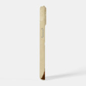 Fun Brown Cow Farm Animal Grafik iPhone 15 Hülle (Rechte Seite)