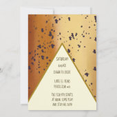 Fun Brown Trout Pattern Modern Fish Fry Einladung (Rückseite)