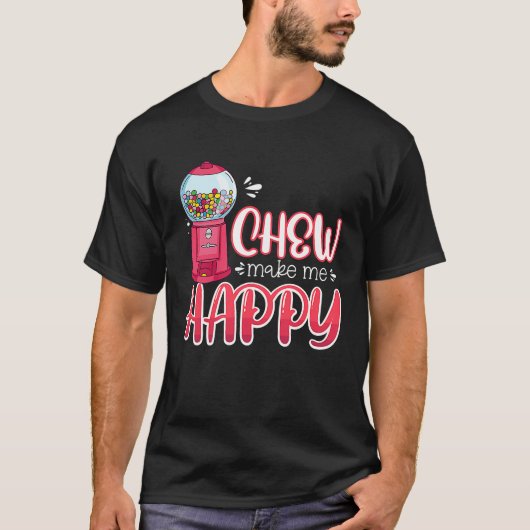 Fun bubble gum for chewing gum T-Shirt (Vorderseite)