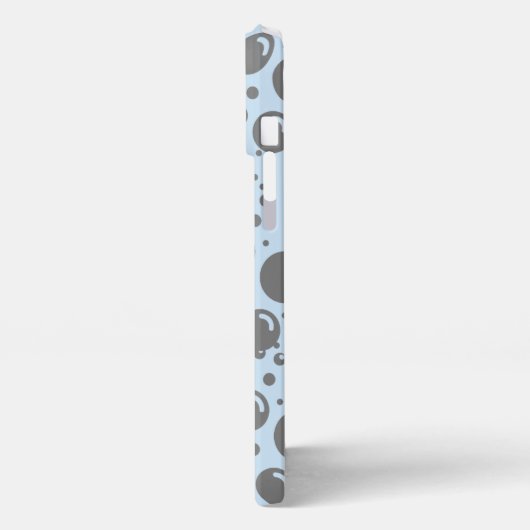 Fun Bubble Muster iPhone Hülle (Linke Seite)