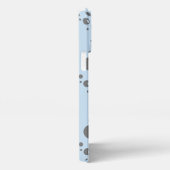 Fun Bubble Muster iPhone Hülle (Rechte Seite)